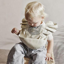 Load image into Gallery viewer, Baby Meal Pocket Waterproof Bib with Angel Wing Design