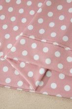 Load image into Gallery viewer, Brown Polka Dot Print Short Set
