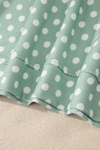 Load image into Gallery viewer, Brown Polka Dot Print Short Set