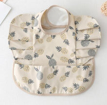 Load image into Gallery viewer, Baby Meal Pocket Waterproof Bib with Angel Wing Design