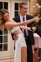 Load image into Gallery viewer, Strapless Corset Bodice Gown