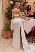 Load image into Gallery viewer, Strapless Corset Bodice Gown