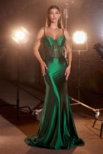 Load image into Gallery viewer, Satin Fitted Dress