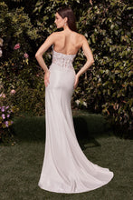 Load image into Gallery viewer, Lace Bodice Strapless Wedding Dress