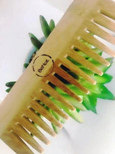 Load image into Gallery viewer, All-Natural Bamboo Hair Comb