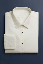Load image into Gallery viewer, "Como" Ivory Laydown Tuxedo Classic Fit Shirt