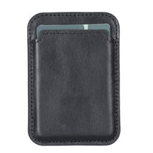 Load image into Gallery viewer, Cortland Full-Grain Leather Card Holder Wallet with Magnet