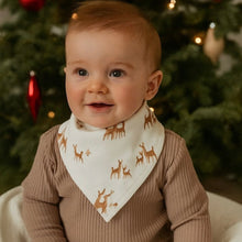 Load image into Gallery viewer, kerchief bib | deer to my heart