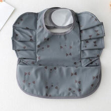 Load image into Gallery viewer, Baby Meal Pocket Waterproof Bib with Angel Wing Design