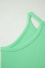 Load image into Gallery viewer, Sachet Pink Slim Tank Top Elastic High Waist Shorts 2pcs Outfit