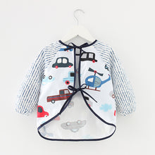 Load image into Gallery viewer, Waterproof Long Sleeve Kids Smock Apron for Eating
