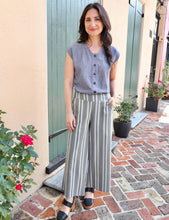 Load image into Gallery viewer, Earth Toned Striped Organic Cotton Pants