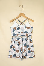 Load image into Gallery viewer, Multicolour Camouflage Printed Cropped Tank Athleisure 2pcs Short Set