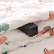 Load image into Gallery viewer, Fluffy Muslin Cotton Baby Blankets with Kids Print