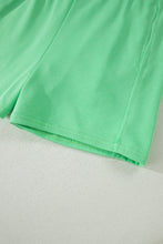 Load image into Gallery viewer, Sachet Pink Slim Tank Top Elastic High Waist Shorts 2pcs Outfit