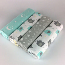 Load image into Gallery viewer, Set of 4 Baby Sheets