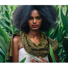Load image into Gallery viewer, Earthy Striped Scarf