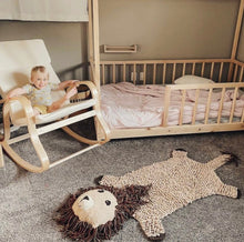 Load image into Gallery viewer, Organic Wool Play Mat + Nursery Rug | Lion