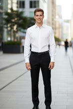 Load image into Gallery viewer, "Jamison" White Twill Spread Collar Dress Shirt