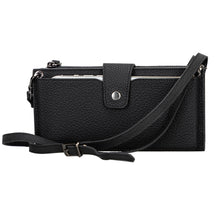 Load image into Gallery viewer, Kaycee Leather Women's Cell Phone Wallet with Strap