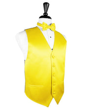 Load image into Gallery viewer, Luxury Satin Tuxedo Vest 2