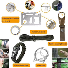 Load image into Gallery viewer, 31 Pieces in 1 Bag Survival Gear and Equipment