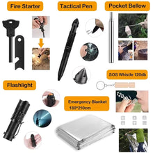 Load image into Gallery viewer, 31 Pieces in 1 Bag Survival Gear and Equipment