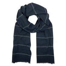 Load image into Gallery viewer, Earthy Striped Scarf