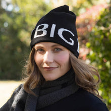 Load image into Gallery viewer, BIG LOViE JACQUARD INTENTIONS BEANIE | BLACK
