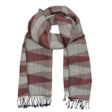 Load image into Gallery viewer, Cambodia Chevron Tapestry Scarf