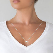 Load image into Gallery viewer, 2.00 CTW AGI Certified Lab-Grown Emerald-Cut Diamond Solitaire Pendant in Choice Of 14K White or Yellow Gold