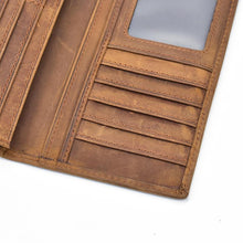 Load image into Gallery viewer, The Pathfinder Bifold Wallet | Genuine Leather Pocket Book