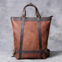 Load image into Gallery viewer, The Icarus | Handmade Vintage Leather Backpack