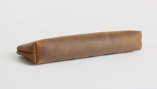 Load image into Gallery viewer, The Pallavi | Handmade Leather Pencil Case - Leather Makeup Bag