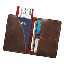 Load image into Gallery viewer, Priam Handmade Leather Passport Cover