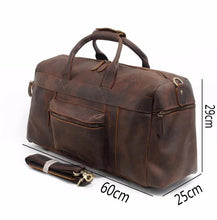 Load image into Gallery viewer, The Asta Weekender | Handcrafted Leather Duffle Bag