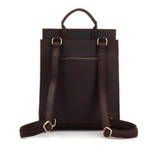 Load image into Gallery viewer, The Gyda Backpack | Vintage Leather Travel Backpack
