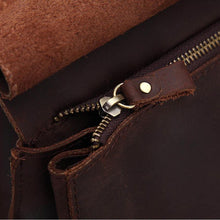 Load image into Gallery viewer, The Gyda Backpack | Vintage Leather Travel Backpack