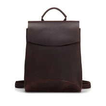 Load image into Gallery viewer, The Gyda Backpack | Vintage Leather Travel Backpack