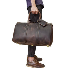 Load image into Gallery viewer, The Bjarke Weekender | Handcrafted Leather Duffle Bag