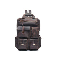 Load image into Gallery viewer, The Shelby Backpack | Handmade Genuine Leather Backpack
