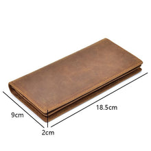 Load image into Gallery viewer, The Pathfinder Bifold Wallet | Genuine Leather Pocket Book