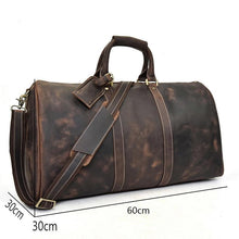 Load image into Gallery viewer, The Bjarke Weekender | Handcrafted Leather Duffle Bag