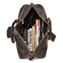Load image into Gallery viewer, The Brandt Weekender | Small Leather Duffle Bag