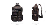 Load image into Gallery viewer, The Shelby Backpack | Handmade Genuine Leather Backpack