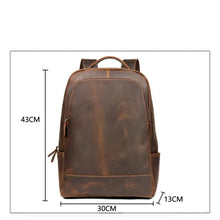 Load image into Gallery viewer, The Vernon Backpack | Genuine Vintage Leather Minimalist Backpack