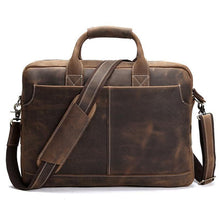 Load image into Gallery viewer, The Welch Briefcase | Vintage Leather Messenger Bag