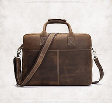 Load image into Gallery viewer, The Welch Briefcase | Vintage Leather Messenger Bag