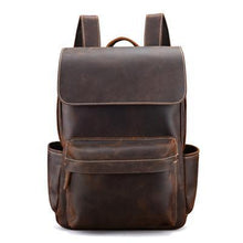 Load image into Gallery viewer, The Helka Backpack | Genuine Vintage Leather Backpack