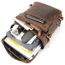 Load image into Gallery viewer, The Raoul Backpack | Handmade Vintage Leather Backpack
